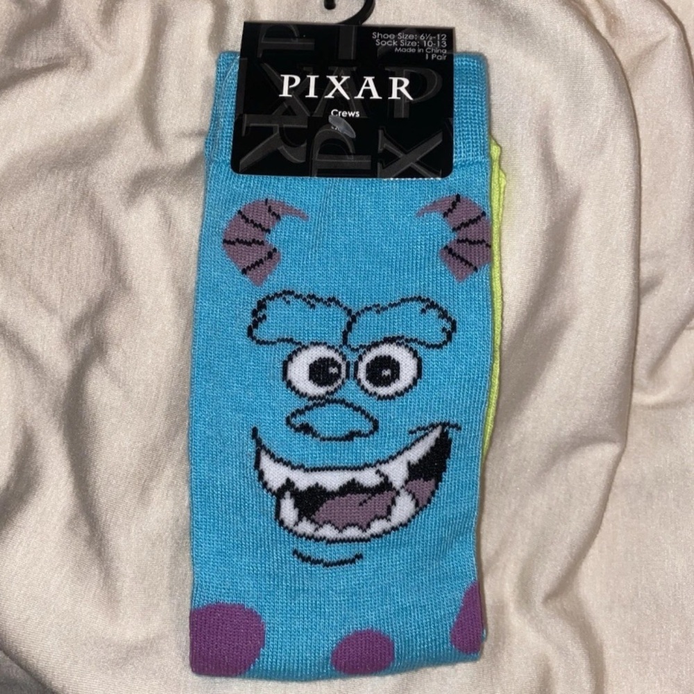 2-pack Disney Mike and Sully Long Socks